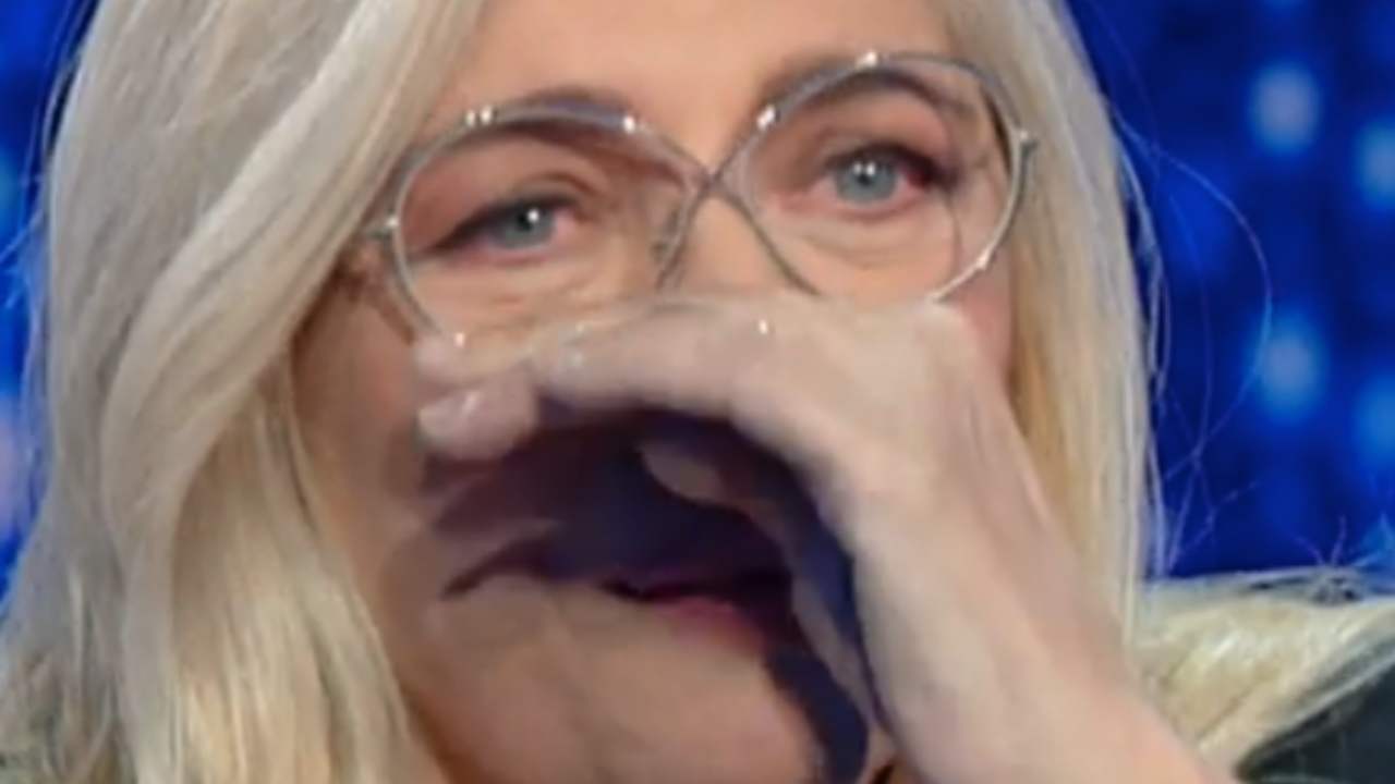 Mara venier lacrime in diretta