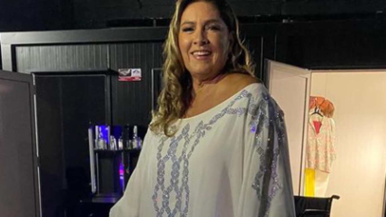 Romina Power solo abiti lunghi perché