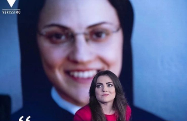 Verissimo con suor Cristina