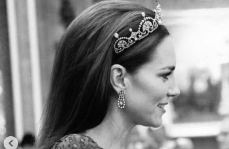Kate Middleton e la tiara