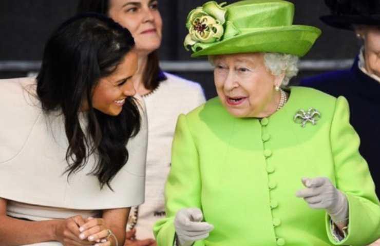 Meghan e la queen