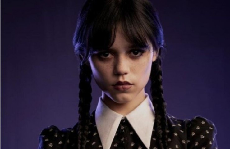 Jenna Ortega la protagonista di Mercoledì Addams