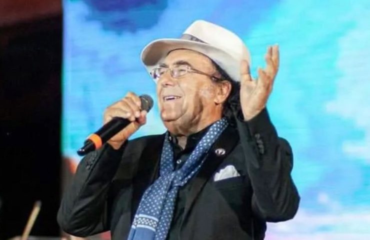 Al Bano non trattiene l'emozione