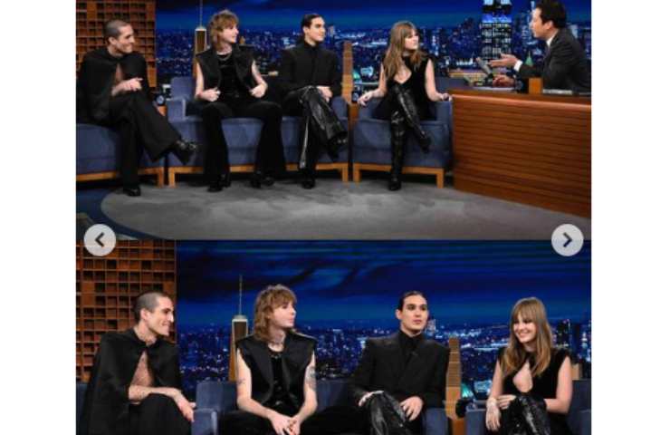 Maneskin da Jimmy Fallon 