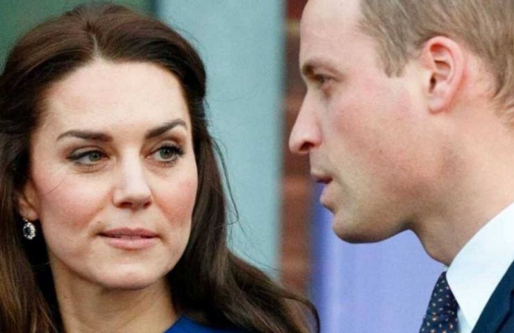 William e Kate tristi