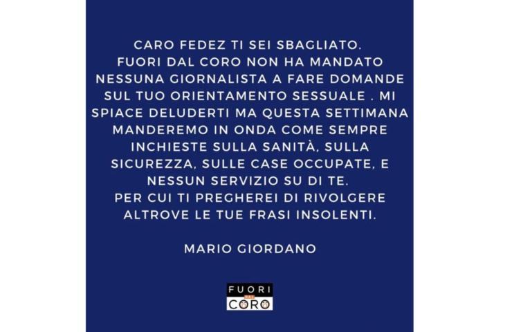 fedez è furioso