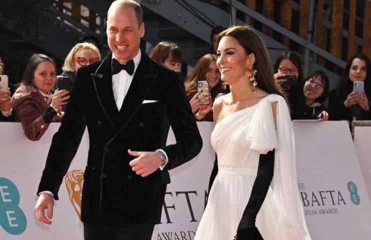 Kate Middleton il gesto intimo ai Bafta