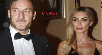Noemi Bocchi-Francesco Totti aria di crisi, 3 segnali lampanti: “Lei non lo segue più”