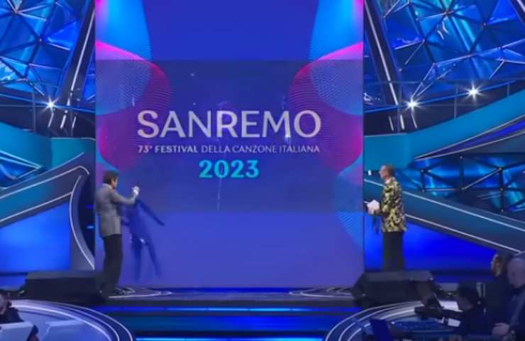 Sanremo 2023 palco