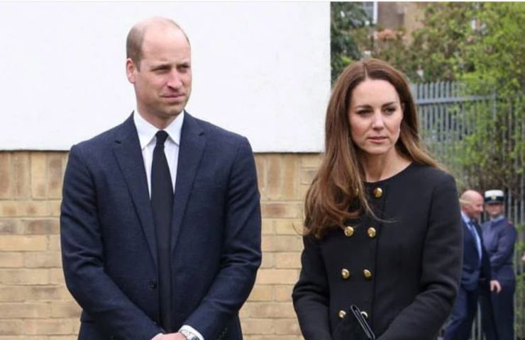 William e Kate scontro