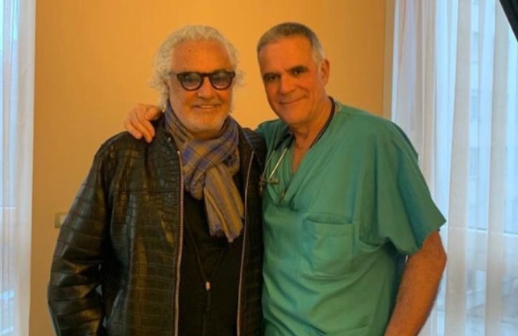 Briatore in ospedale