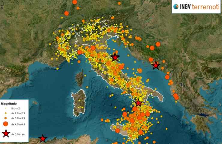 scossa terremoto Piemonte