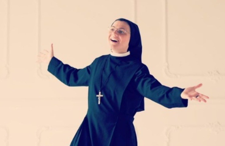 suor Cristina in tv