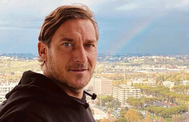 Francesco Totti lascia casa