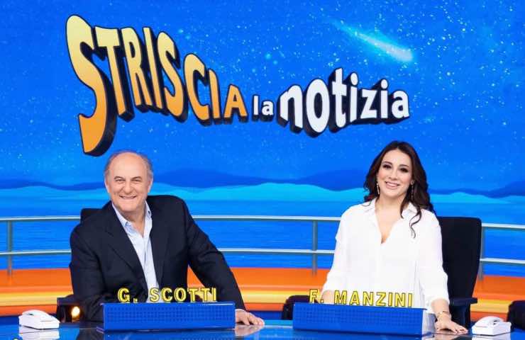 Gerry Scotti su Striscia la Notizia