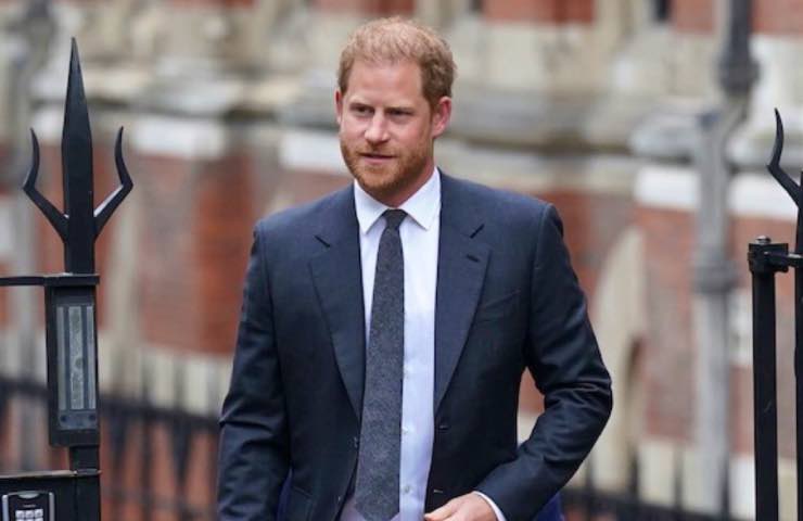 Harry a Londra senza Meghan