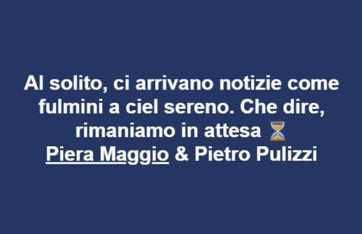 Messaggio di Piera Maggio 