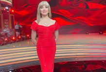 Milly Carlucci omaggio Frizzi