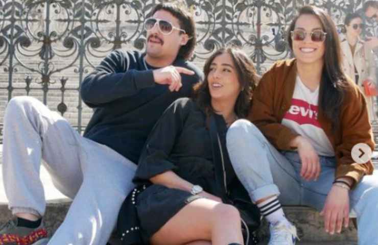 Eoardo Franco con Laura e Sara