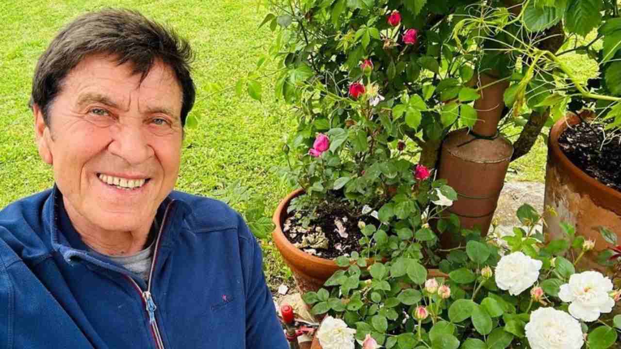 Gianni Morandi tramite un post di Instagram si unisce al dolore dei romagnoli