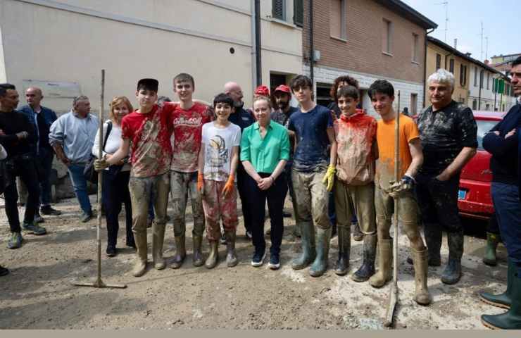 Gli aggiornamenti sull'alluvione dell'Emilia Romagna e la visita del presidente Giorgia Meloni