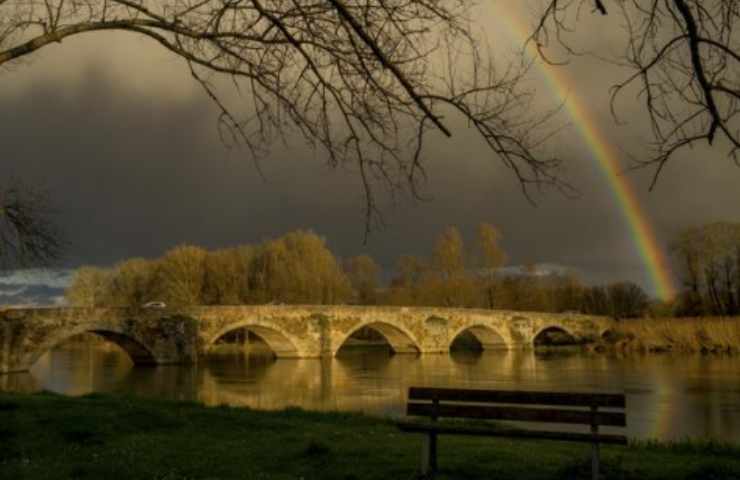 Il ponte nel quadro