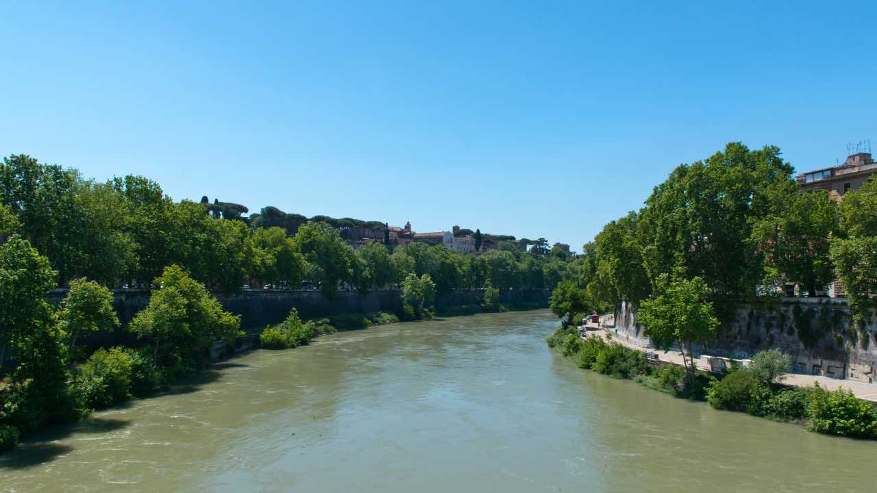 Il fiume Tevere