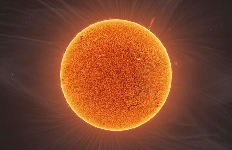 Il sole, cosa accade nello spazio